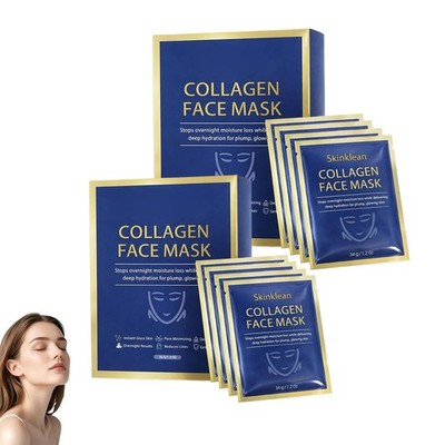 Skinklean Collagen Face Mask Deep Hydration Gentle Lightweight for