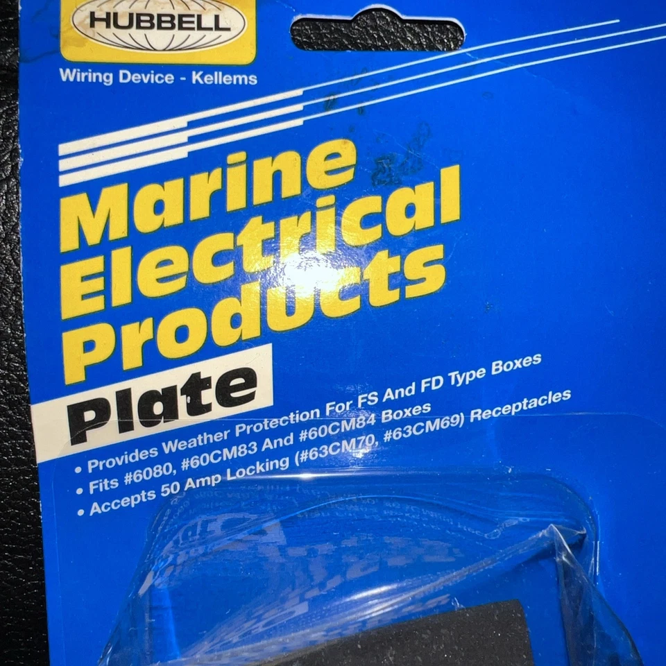 NEW Hubbell HBL77CM74WO, 50A Receptacle Weatherproof Cover - Image 2 of 4