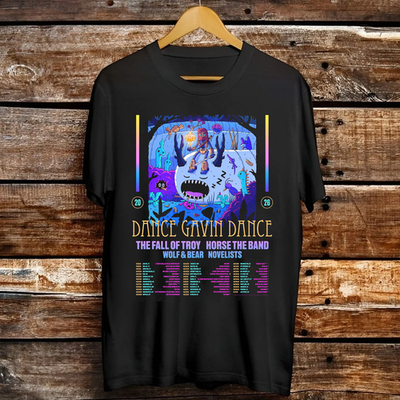 #ad Dance Gavin Dance Band On Tour With The Fall Of Troy T Shirt Full Size S 5XL $20.49