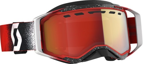 Scott USA Prospect Snowcross Goggle White/Red Enhancer Red Chrome 272846-1030312 - Bild 1 von 4