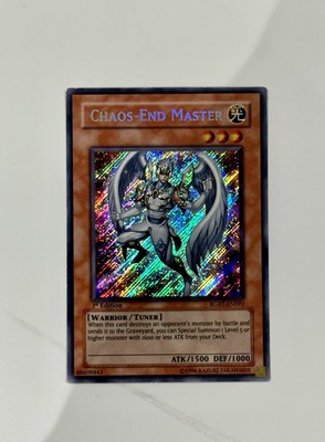 Yu-Gi-Oh TCG Chaos-End Master (Secret Rare, 1. Auflage) [Ungraded]