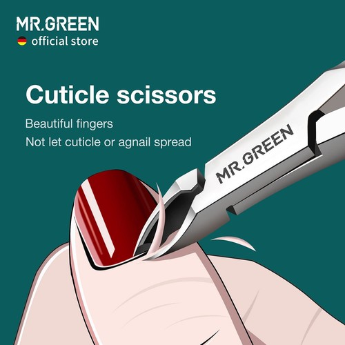 Cuticle Nippers Nail Manicure Scissors Cuticle Clippers Trimmer Dead Skin Rem... - Picture 2 of 7