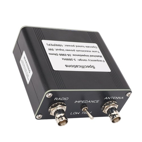 Manueller Antennen -Tuner Metallschalen -Antennen -Tuner Für Schinken CW - Zdjęcie 19 z 22