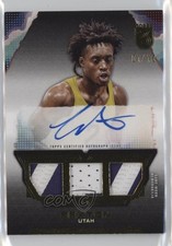 2023-24 Topps Three Triple Relic Auto Gold 1/10 Collin Sexton #TRA-CS Auto 0c3
