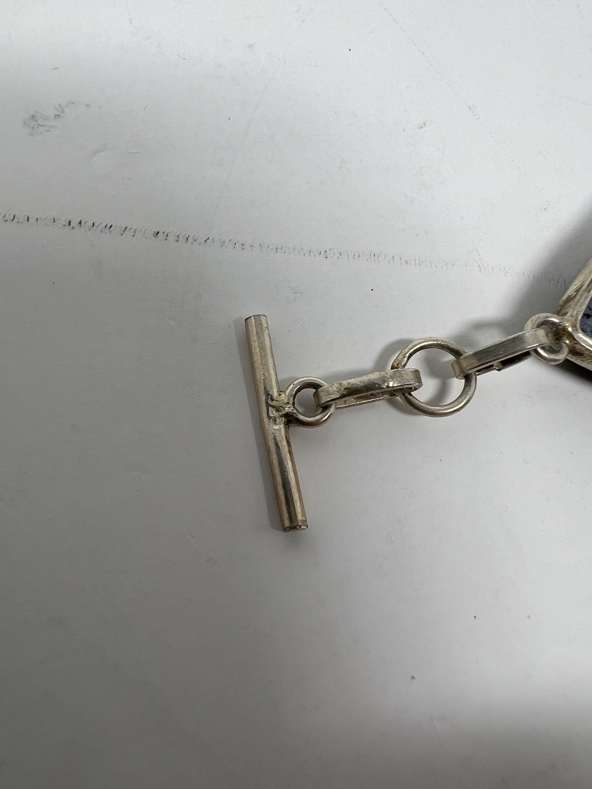 Cushion Natural Jasper Solid Silver Unique Bezel … - image 5