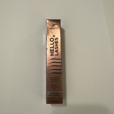 It Cosmetics Hello Lashes + Volumizing Mascara Black 0.28 Oz 8.5mL Full Size NIB