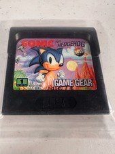 (4) Sega Game Gear Sonic the Hedgehog, 2 with Tails, Triple Trouble, Chaos