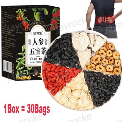 30pcs Ginseng six treasure tea , Kidney tea ,liver tea , red date kidney health