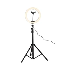 Alsy 67.5" LED Selfie Ring Light Tripod 3CCT Adjustable Height Phone Holder