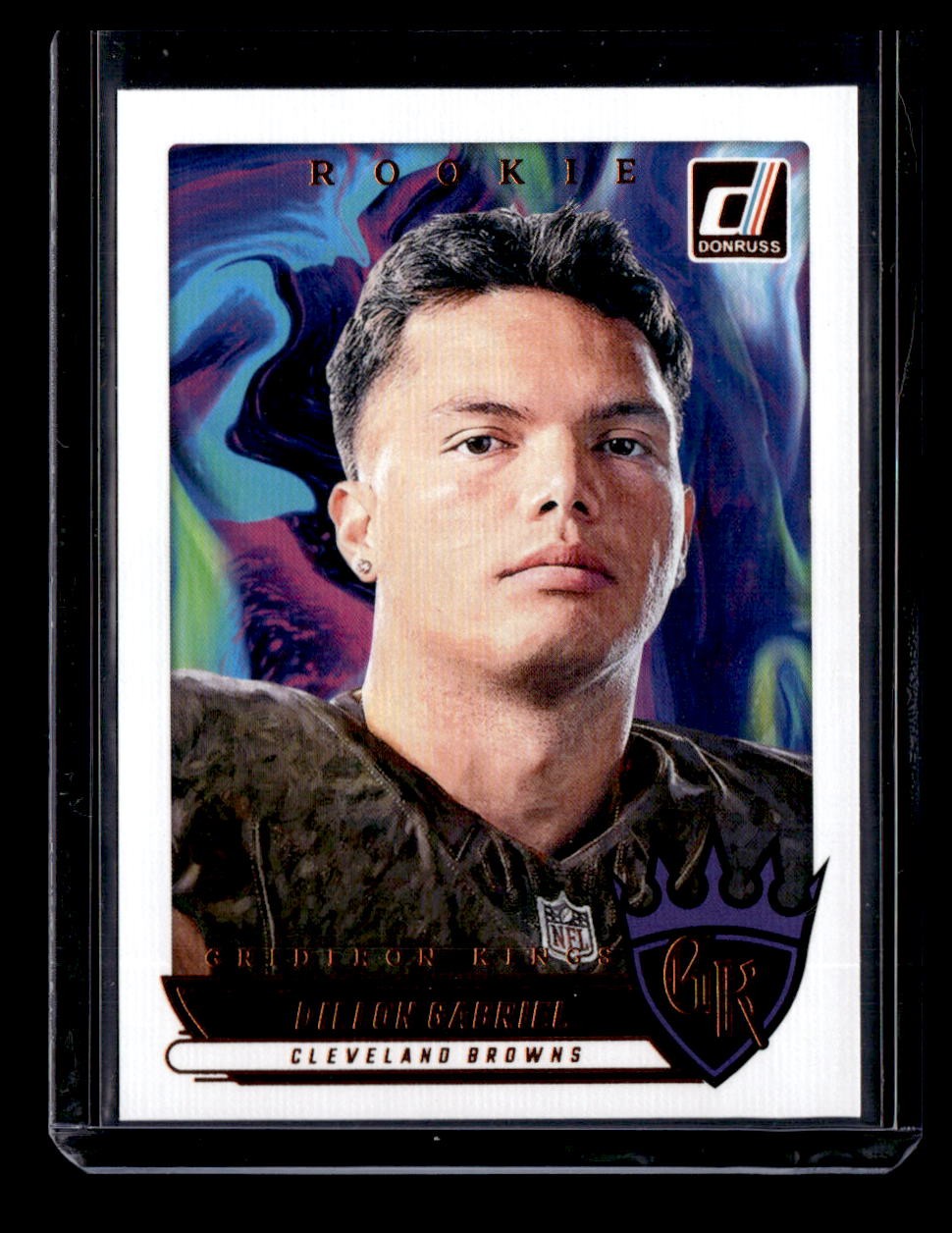 2025 Panini Donruss #RGK-DGL Dillon Gabriel Gridiron Kings Rookie