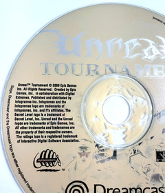 Unreal Tournament (Sega Dreamcast, 2001) Game Disc - Tested and Working