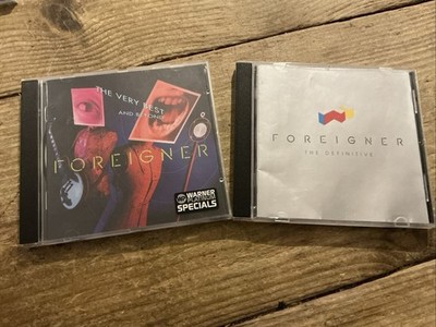 The Very Best and Beyond by Foreigner CD And The Definitive  Cd Albums