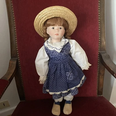 Poupee Sylvia Natterer Porcelaine - Photo 1/4