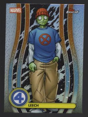 2026 Topps Finest Fantastic Four #026 Leech Refractor