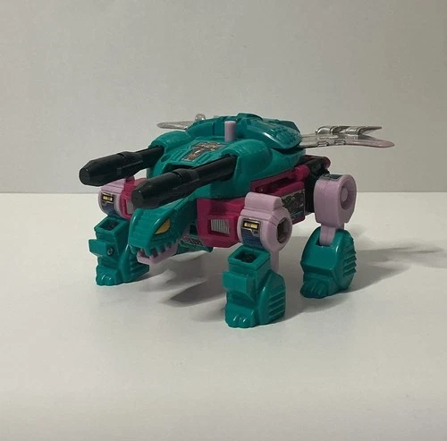 Vintage 1987 Transformers G1 Seacon Snaptrap Figure With Chest Shield Piranacon