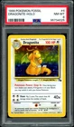 Pokémon Dragonite Holo Rare 4/62 Fossil Unlimited PSA 8 1999 English TCG