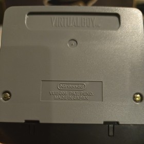 Jack Bros Virtual boy Game & Manual  authentic  with a Reproduction box  tested