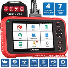 Automotive Code Reader OBD2 Scanner ABS SRS E...