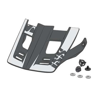 iXS - Visor + Pins Xact Evo XS - grey - XS