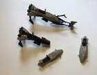 1983 VINTAGE STAR WARS SPEEDER BIKE ORIGINAL PARTS LOT KENNER