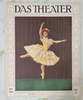 1910s #19 THEATER, ILLUSTRATED HALF-MONTHLY FOR THEATRE, SOCIETY MUSIC DANCE 335