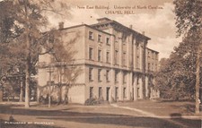 University of North Carolina NC New East Building Albertype 1920s Postcard