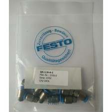 10pc Brand New Festo Connector QS-1/8-6-I 153013