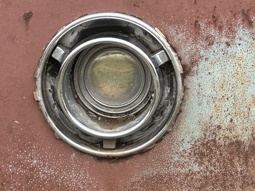 1955 Buick Super Century Roadmaster Left Front Fender Portholes Set of 4 - Picture 5 of 5