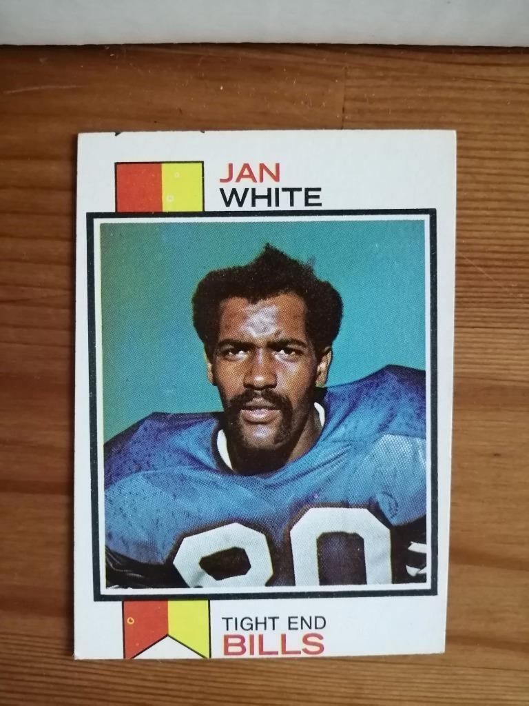 JAN WHITE 1973 Topps Football #476   FREE SHIPPING