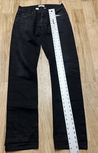 Taylor Stitch Men’s Democratic Black Selvedge Jeans Sz 31 - Picture 5 of 14