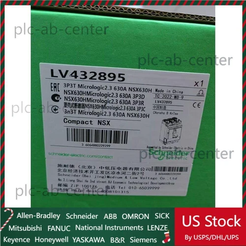 Fedex DHL Ship ONE NEW Circuit Breaker LV432895 - Picture 1 of 3