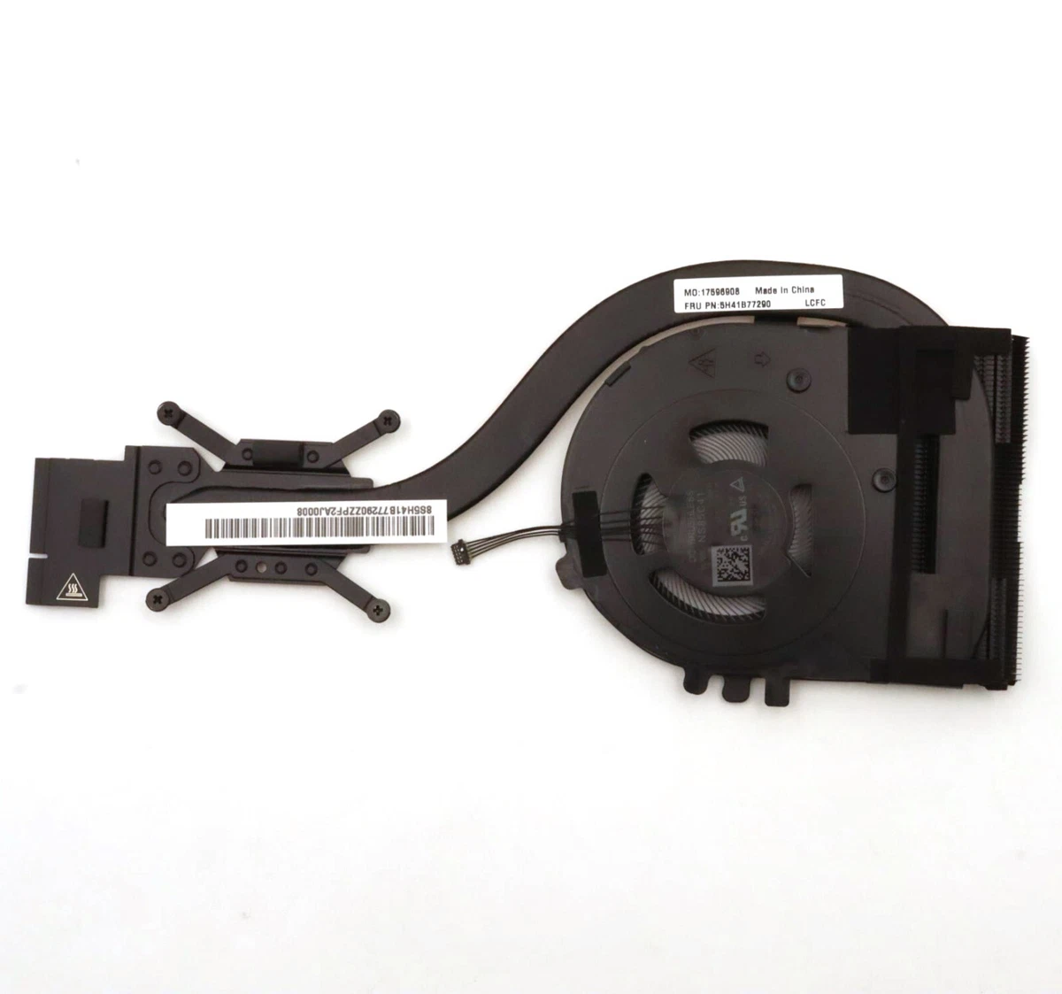 New CPU Cooling Heatsink w/Fan UMA For ThinkPad X13 Gen3 21BN 21BQ