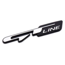3D Car GT Line Logo Emblem Badge Rear Trunk Lid Fits KIA Optima Sport 86325D4000
