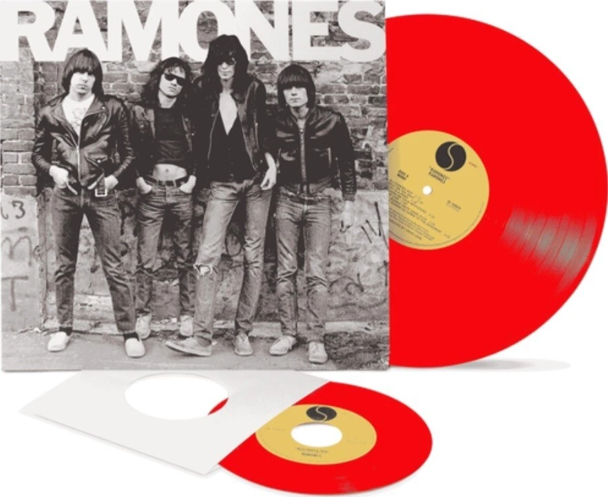 Ramones - Self-titled (S/T) - New 1 LP Limited Edition Red Vinyl w/7” Single - Image 3 of 3