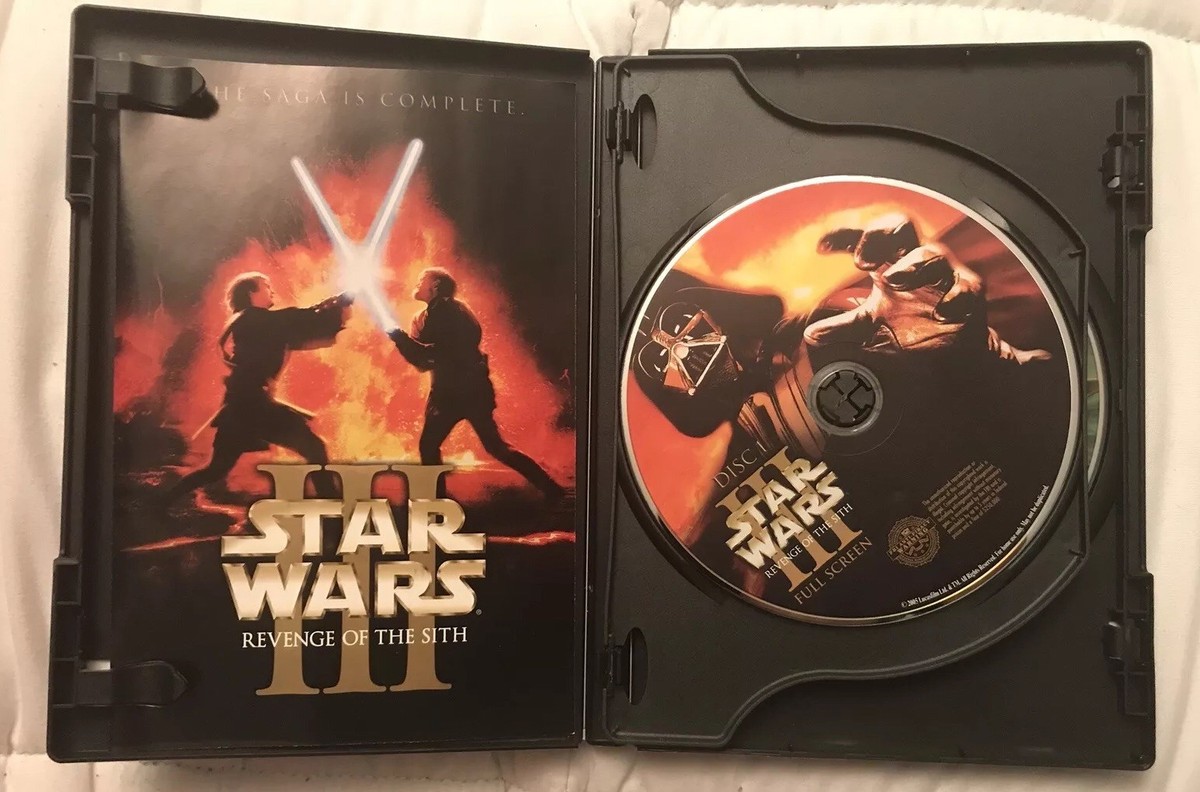 Star Wars Episode III: Revenge Of The Sith DVD Full Screen +