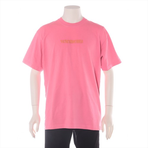 Unisex Pink Barcode Patch Logo 