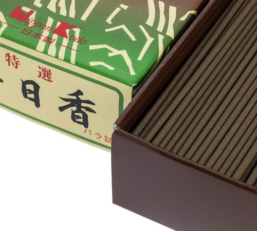 Nippon Kodo MAINICHIKO Japanese Incense Joss Stick Woody 130g MADE IN JAPAN - Picture 4 of 4