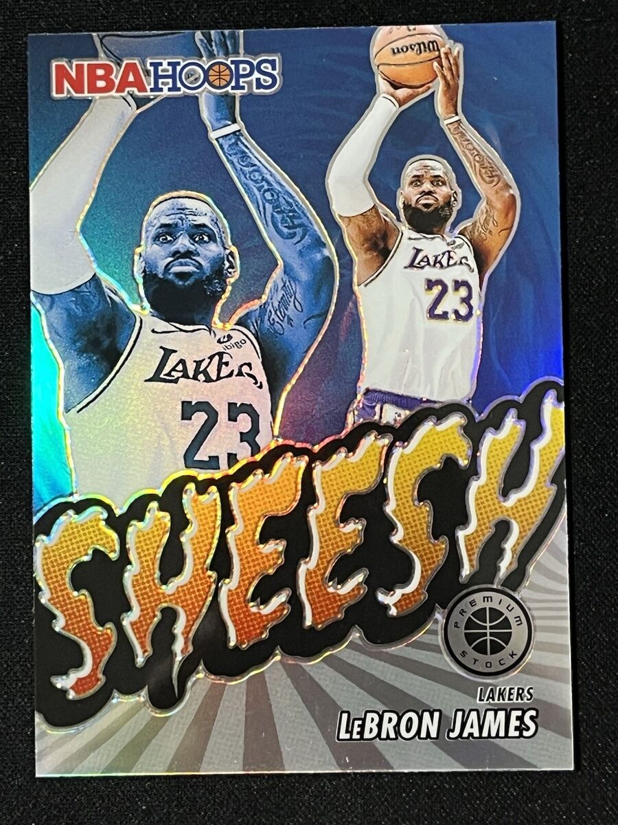 2023-24 Panini NBA Hoops Premium Stock Lebron James Sheesh 2023-24 Panini NBA Hoops Premium Stock Lebron James Sheesh