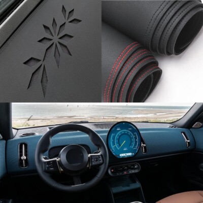 Dashboard Cover Mat For 2025+ Kia Tasman – Leather Interior Dash Pad