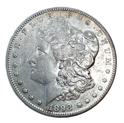 1898-S Morgan Dollar XF- Extremely Fine  90% Silver Coin # 1629