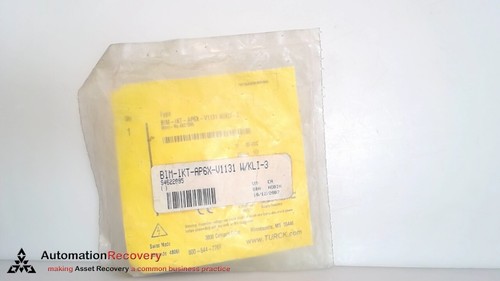 TURCK B1M-1KT-AP6X-V1131 W/KLI-3 MAGNETIC FIELD SENSOR 4622095, NEW #323741