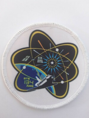 NASA Approved First Space Shuttle Mission STS 134 3'' Iron/Sew On Patch Badge 