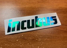 Incubus Band Chameleon Chrome Vinyl Car Laptop Decal Sticker | 5.5 Inch