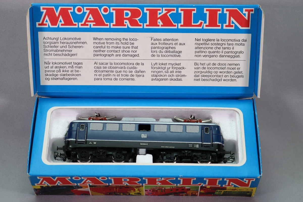 Locomotive électrique Märklin H0 3173 - BR 120 104-5 Bleue - Occasion