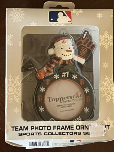 San Francisco Giants Team Photo Frame Christmas Ornament By Topperscot
