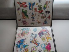 ADAM KAPLAN Traditional Vintage 50-Sheets Tattoo Portfolio Book Fury 98, 99, Etc