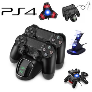 For-PS4-PlayStation4-Controller-Dual-USB-Charger-LED-Dock-Station-Charging-Stand