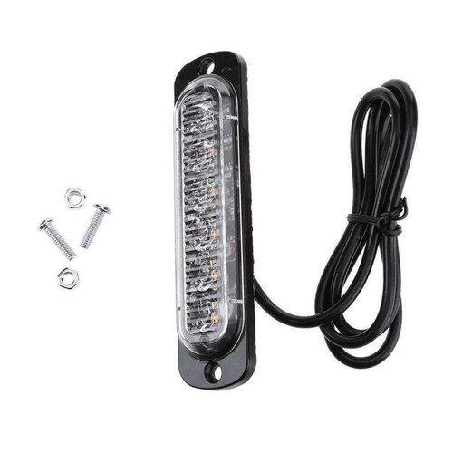 4x Auto 6LED Frontblitzer Warnleuchten Blitzlicht Strobe Leuchte 12/24V LKW DHL - Bild 8 von 12