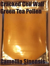 Organic Cracked Cell Wall Raw Green Tea Pollen Camellia Sinensis 500g