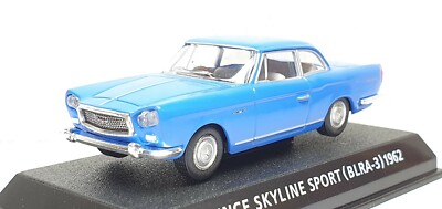 1/64 Konami 1962 NISSAN PRINCE SKYLINE SPORT BLUE diecast car